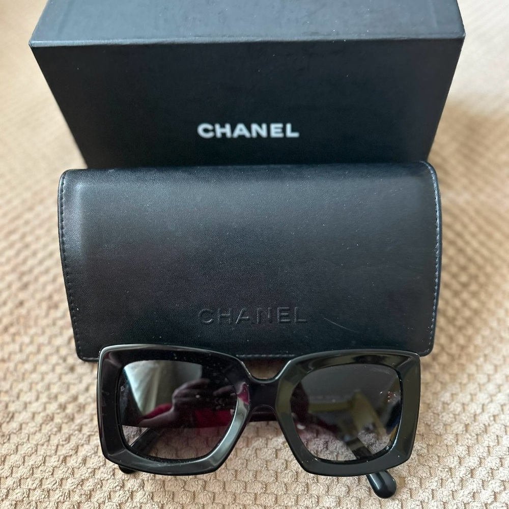 Chanel Black Sunglasses